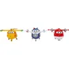 Three transforming toy airplanes are lined up against a white background. Anteprima dell’immagine prodotto