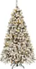 COSTWAY Sapin de Noël artificiel 180cm avec neige incl. 600 Voir les images du produit 8