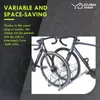 CCLIFE Fahrradständer Boden für 6 Fahrräder mit Produktbild-Vorschau 4