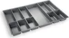 ORGA-BOX III Besteckeinsatz grau 473,5 x 694 mm für 80 cm Produktbild-Vorschau 1