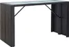 vidaXL Ensemble bar de jardin 7 pièces avec coussins Poly Voir les images du produit 1