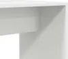 vidaXL Scrivania con ripiano Bianco 138,5 x 55 x 143 cm Anteprima dell’immagine prodotto 9