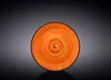 Wilmax Untertasse 15 cm Orange Porzellan WL-669336/B Produktbild-Vorschau 1