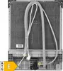 The back of a dishwasher showing hoses and connections. Produktbild-Vorschau