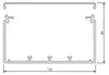 Hager LF6011009016, Bílá, Polyvinylchlorid (PVC), 110 mm, Náhled obrázku produktu 4