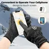 ROCKBROS gr. XL guanti da ciclismo guanti invernali uomo Anteprima dell’immagine prodotto 7