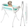 2-in-1 Hundebadewanne und Hundewaschstation, faltbare Produktbild-Vorschau 1