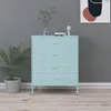 vidaXL Komoda z szufladami miętowa zieleń 80x35x101,5 cm Podgląd zdjęcia produktu 2