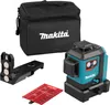 A flat lay of a laser level kit on a white background. Produktbild-Vorschau