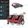KESSER® Kinderanhänger Fahrradanhänger Sport-RX 2 in 1 Produktbild-Vorschau 7