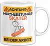 Skater Tasse Geschenk Lustiger Spruch Geschenkidee für Produktbild-Vorschau 1