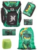 Lego Ninjago Schulranzen Set EXPLORER Golden Power 6-teilig Produktbild-Vorschau 1