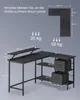 VASAGLE  L-förmige Schreibtisch Eckschreibtisch  Produktbild-Vorschau 7