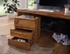 WOHNLING Schreibtisch BOHA Massiv-Holz Sheesham Produktbild-Vorschau 12