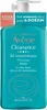 A close-up of a teal-colored bottle of Avene Cleanance cleansing gel with a white pump dispenser. Produktbild-Vorschau