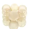 Weihnachtskugeln Glas 6cm x 6 Stück - Perle transparent Produktbild-Vorschau 4