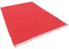 Baumwolle Natur Teppich Jolly Baumwolle Rot, Größe:160x230 Produktbild-Vorschau 2