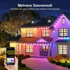 Striscia LED 45M per esterni RGBIC Lampada da parete LED Anteprima dell’immagine prodotto 5