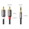 Ugreen Kabel Przewód Audio 3,5 Mm Mini Jack - 2Rca 2 M Podgląd zdjęcia produktu 10