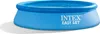 A blue Intex Easy Set pool filled with water, shown from a side-angle against a white background. Náhled obrázku produktu