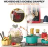 Spielküche Kinderküche mit Küchenzubehör, Licht, Spray, Produktbild-Vorschau 2