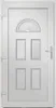 vchodové dveře vidaXL bílé 88x208 cm PVC Náhled obrázku produktu 5