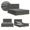 Boxspringbett 140x200 mit 2 Bettkästen Kontinentales Bett Produktbild-Vorschau 1