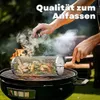 Nestbar Rollender Grillkorb,Abnehmbarer Wärmedämmung Produktbild-Vorschau 4