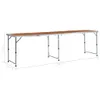 vidaXL Klappbarer Campingtisch Aluminium 240 x 60 cm -  Produktbild-Vorschau 10