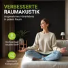 Juskys Wandpaneele Akustik 4er Set 2,88 qm - Verbesserte Produktbild-Vorschau 2