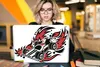 MuchoWow® Laptop Aufkleber Sticker Cover Eine Illustration Produktbild-Vorschau 5