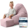 Dreamroots Puf Worek Sako dla dzieci 70x70x70 cm z oparciem Podgląd zdjęcia produktu 1