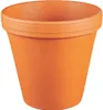 SPANG Pflanzkübel, rund, Ø 22x19 cm, aus Ton in terracotta Produktbild-Vorschau 1