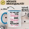 Uroma Tasse Geschenk Ich Habe 3 Titel Geschenkidee Und Ich Produktbild-Vorschau 3