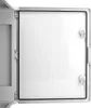 An open white electrical enclosure with a black rubber seal around the door. Náhled obrázku produktu
