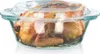 Pirofila tonda in vetro borosilicato con coperchio, Anteprima dell’immagine prodotto 10