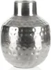 com-four® Vase aus Metall - Metallvase für Blumen - Deko Produktbild-Vorschau 1