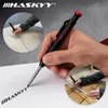 HASKYY Tieflochmarker Zimmermannsbleistift Set inkl. Minen, Produktbild-Vorschau 5