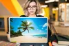 MuchoWow® Laptop Aufkleber Sticker Cover Strand - Meer - Produktbild-Vorschau 5