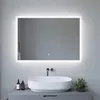 LED Badspiegel 100x70cm Lichtspiegel Badezimmerspiegel Produktbild-Vorschau 2