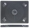 Stolnica silikonowa mata duża podkładka do ciasta 50x40 cm Podgląd zdjęcia produktu 1