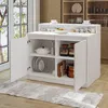 Roomart CORTADO Kücheninsel 120 cm breit, Weiß Produktbild-Vorschau 4