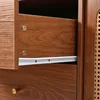OKWISH Commode 120x40x80 cm - 3 Tiroirs, 2 Portes avec Voir les images du produit 6