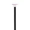 vidaXL Bootsseil Schwarz 8 mm 25 m Polypropylen Produktbild-Vorschau 5