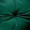 Poduszka na krzesło butelkowa zieleń velvet 40X40 Aleksa Podgląd zdjęcia produktu 2