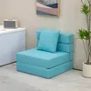 HOMCOM Schlafsessel Schlafsofa Sofabett Einzelsofa mit Produktbild-Vorschau 2