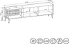Furniture24 Fernsehschrank VICI RTV180 mit Led Beleuchtung Produktbild-Vorschau 4