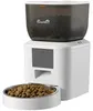 PawHut Voerautomaat voor Katten, 2,4G WiFi, 4 liter Productafbeelding-voorbeeld 1