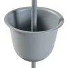 Blumenständer 'Alphen' 1 Topf 48x23cm Metall Grau Produktbild-Vorschau 5