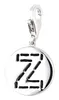 Esprit Damen Charm 925 Silber Silber Letter Fabric Z Produktbild-Vorschau 2